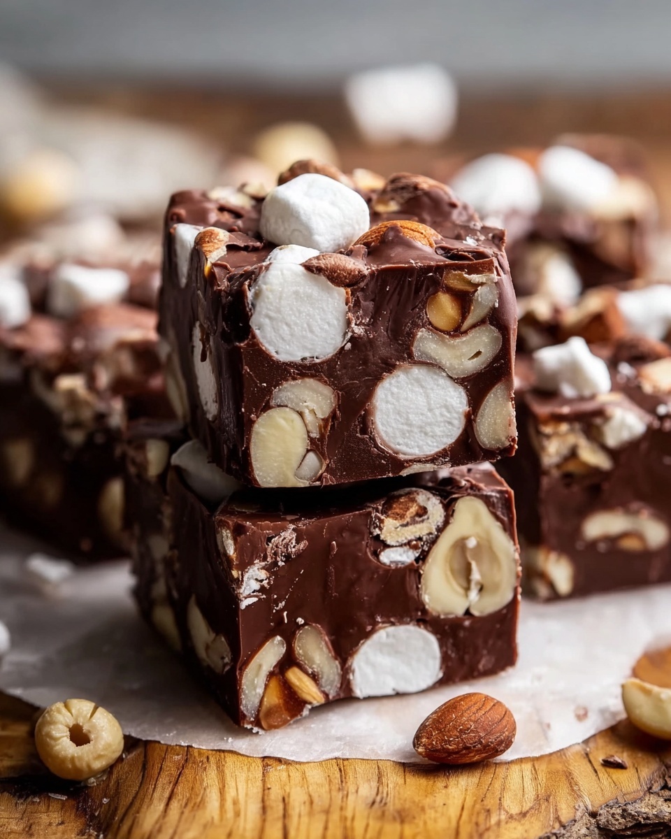 Rocky Road Candy Recipe - Recipe Image