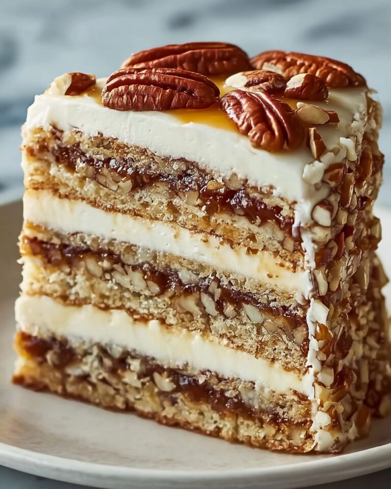 Pecan Pie Layer Cake Recipe
