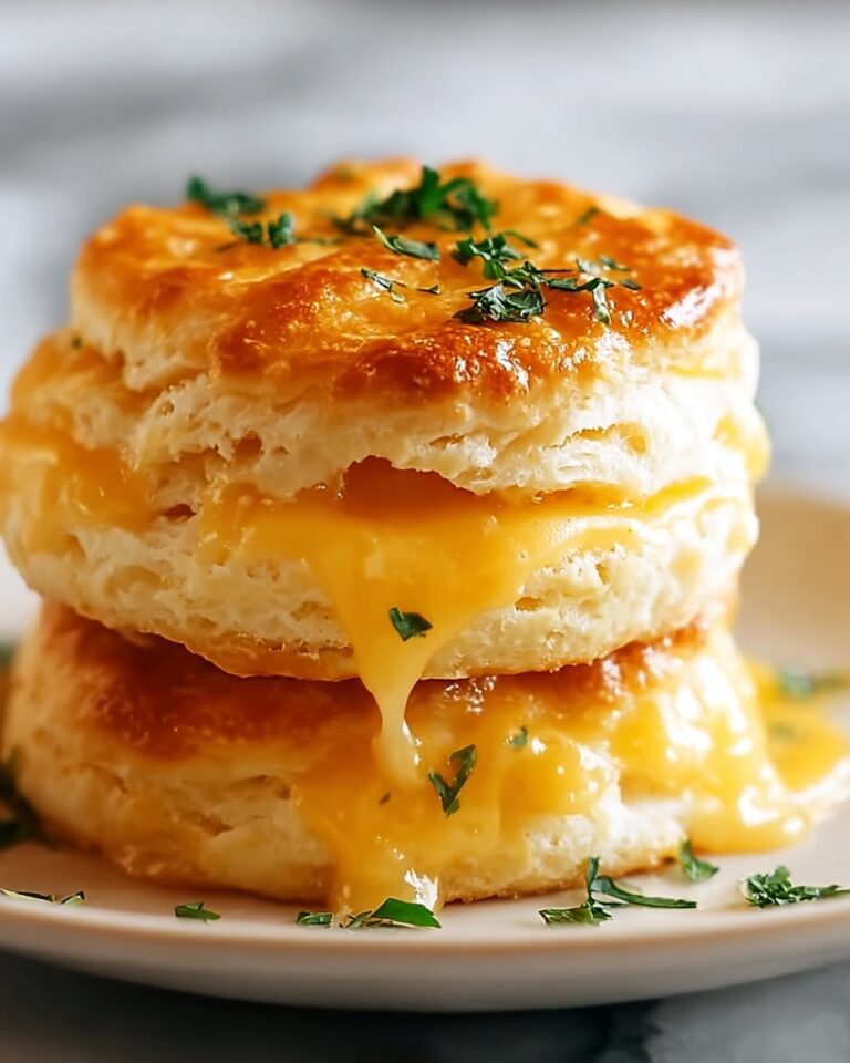 Beef and Cheese Butter Swim Biscuits Recipe