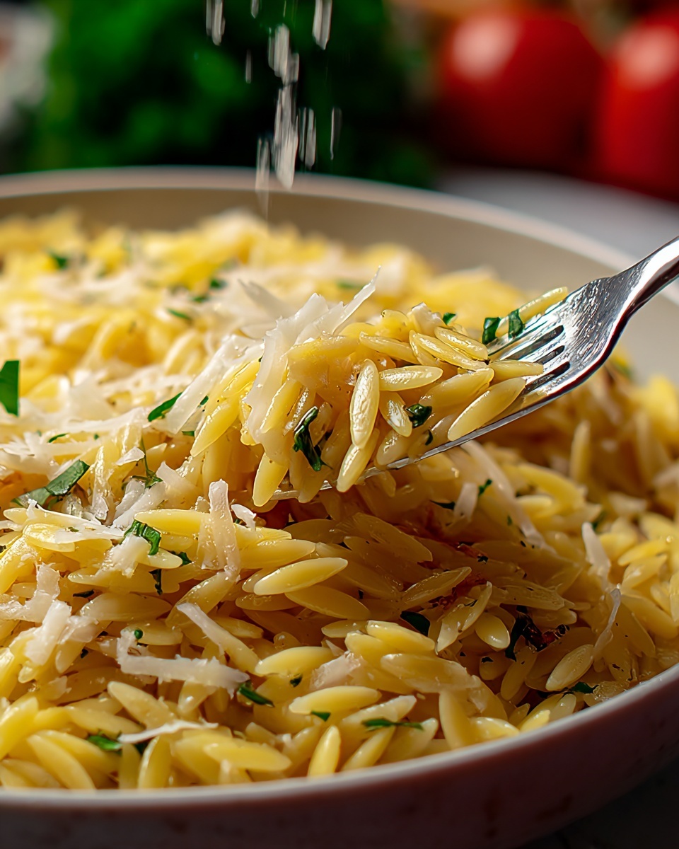 Orzo with Lemon, Artichokes, and Feta Recipe - Recipe Image