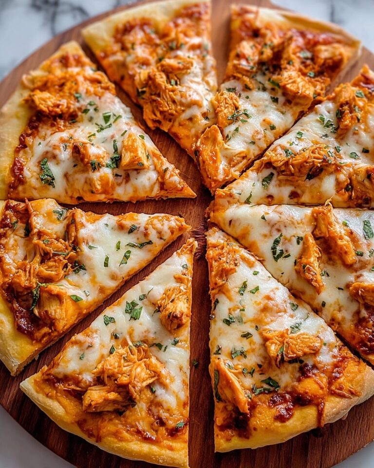 Buffalo-Style Chicken Pizza Recipe