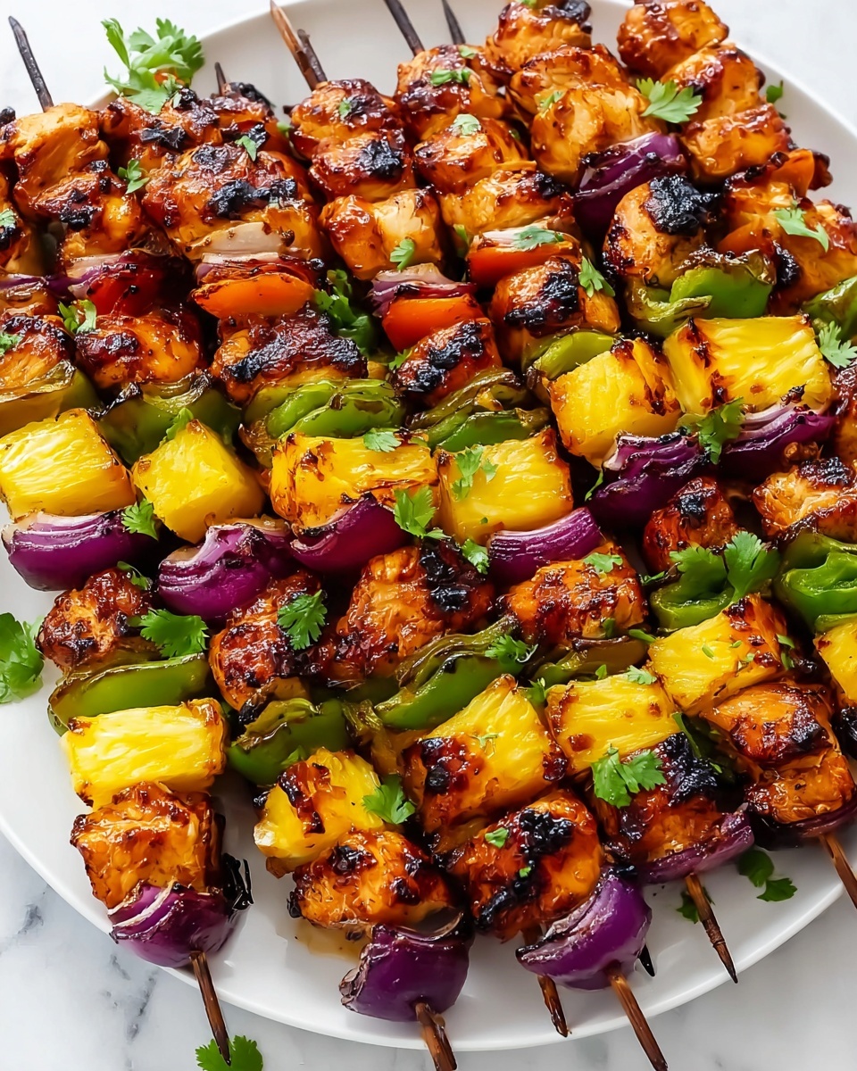 Hawaiian Chicken Kebabs Recipe - Recipe Image