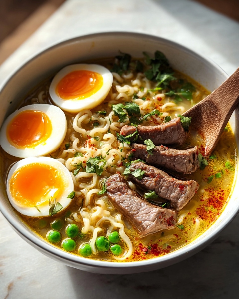 Spicy Coconut Curry Ramen Recipe - Recipe Image