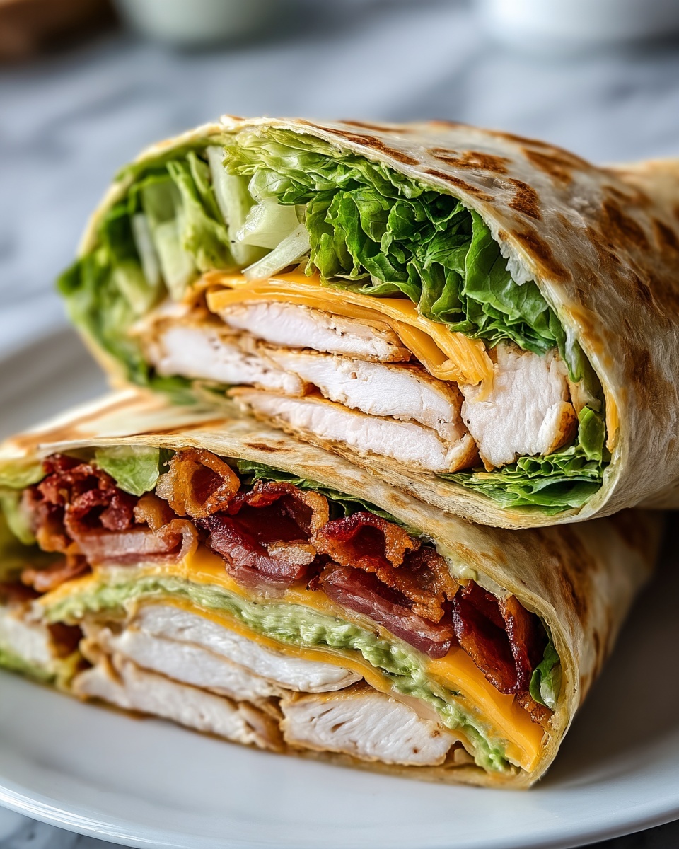 Turkey Ranch Club Wraps Recipe - Recipe Image
