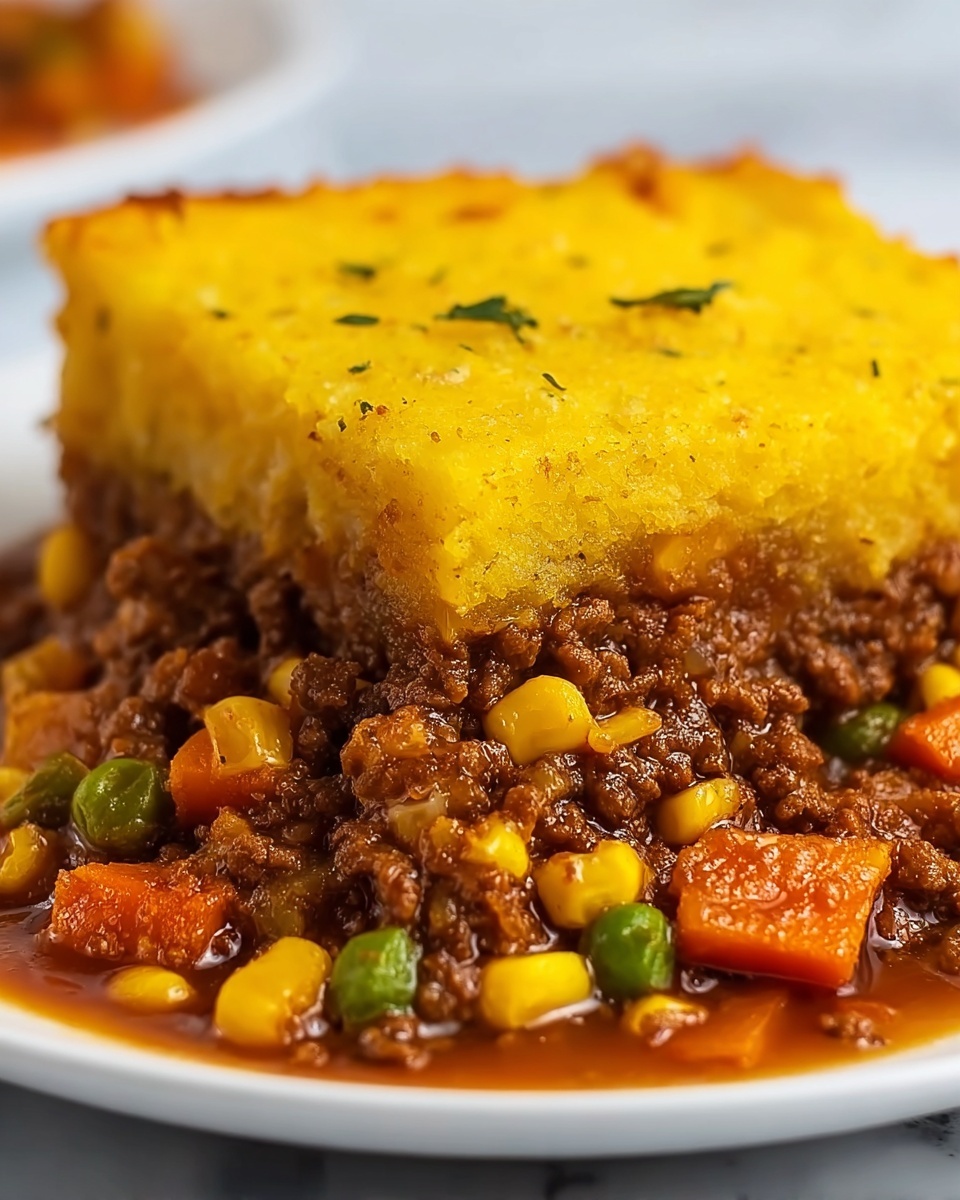 Sloppy Joe Cornbread Casserole Recipe - Recipe Image