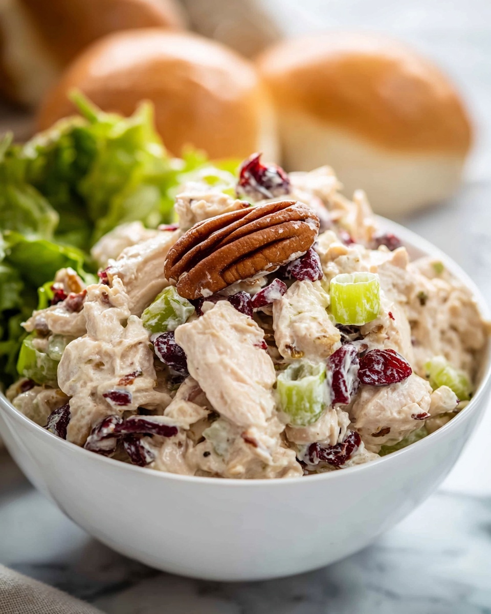 Cranberry Pecan Chicken Salad Recipe - Recipe Image