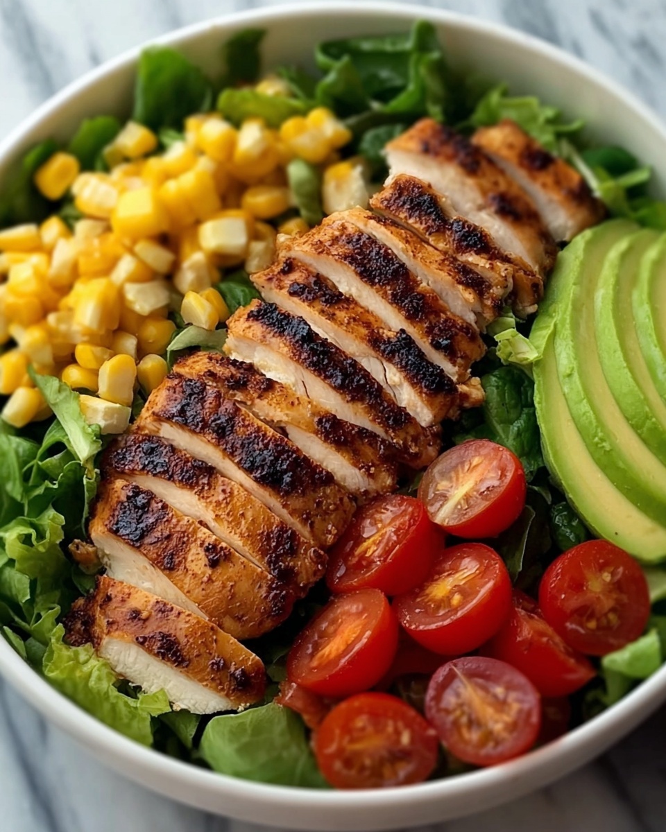 Grilled Chicken Salad Recipe - Recipe Image