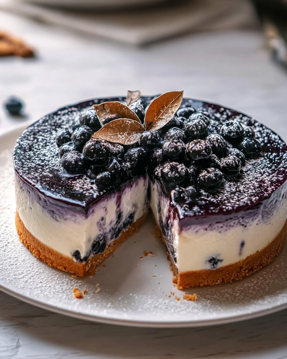 Blueberry Ricotta Pudding Cake Recipe - Recipe Image