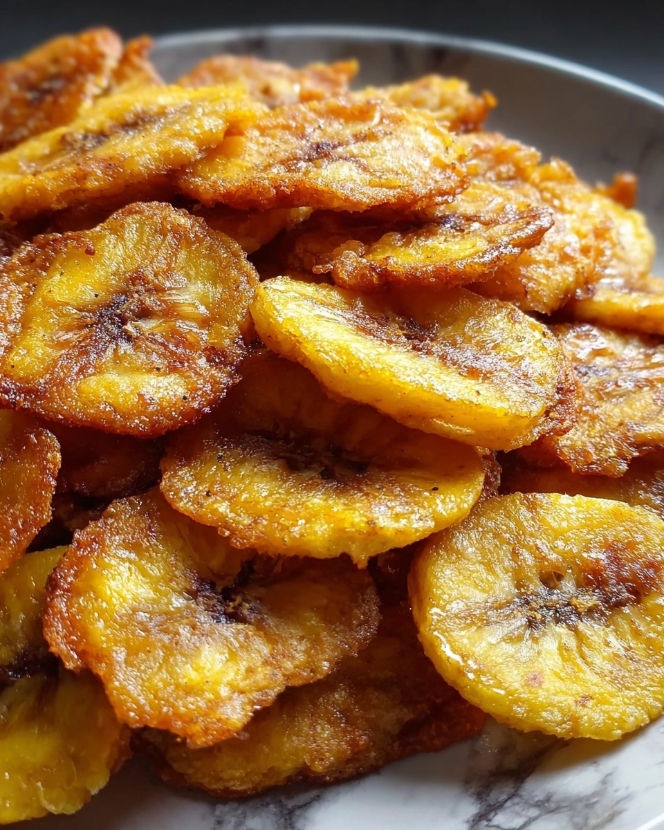 Crispy Tostones: How to Make Perfect Twice-Fried Green Plantains Recipe - Recipe Image