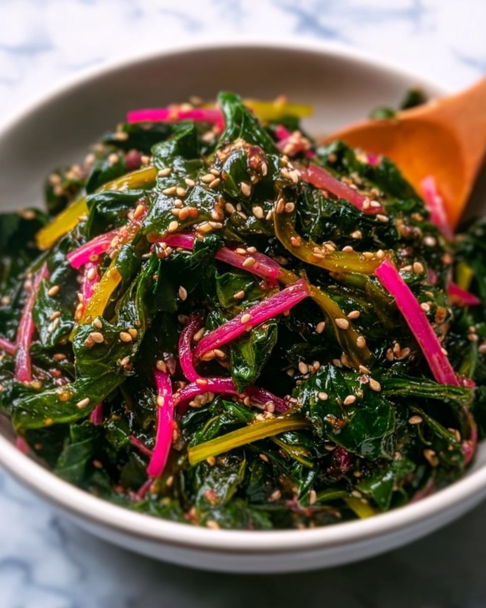 Sesame Sautéed Swiss Chard Recipe - Recipe Image