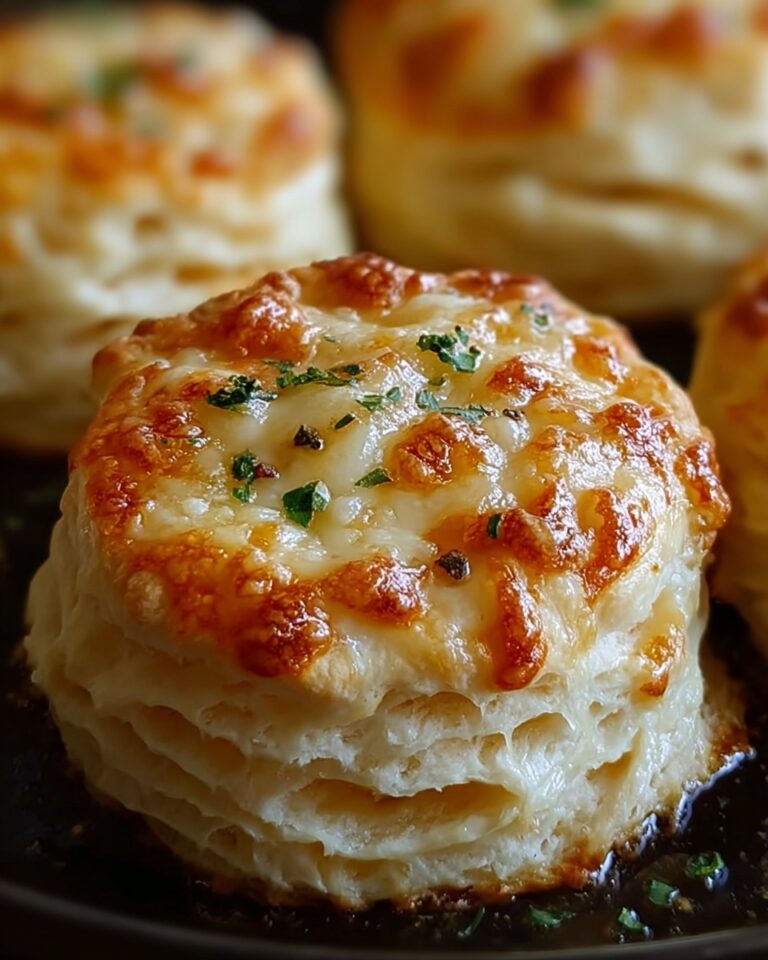 Crab Stuffed Cheddar Bay Biscuits with Lemon Butter Sauce Recipe