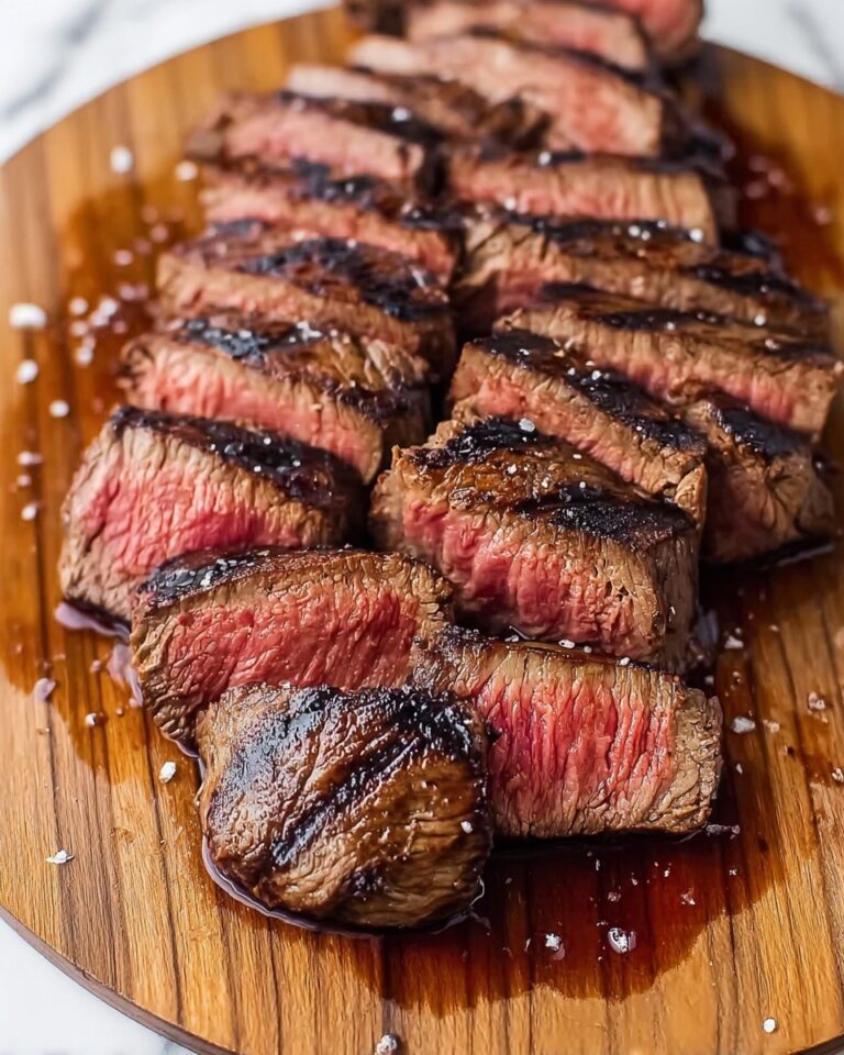 Grilled Balsamic and Garlic Flank Steak Recipe