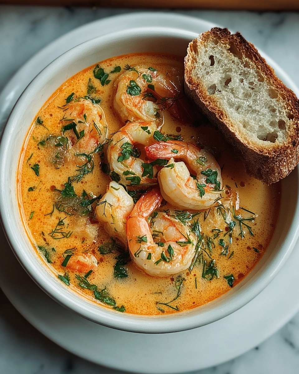 Crab and Shrimp Seafood Bisque Recipe - Recipe Image