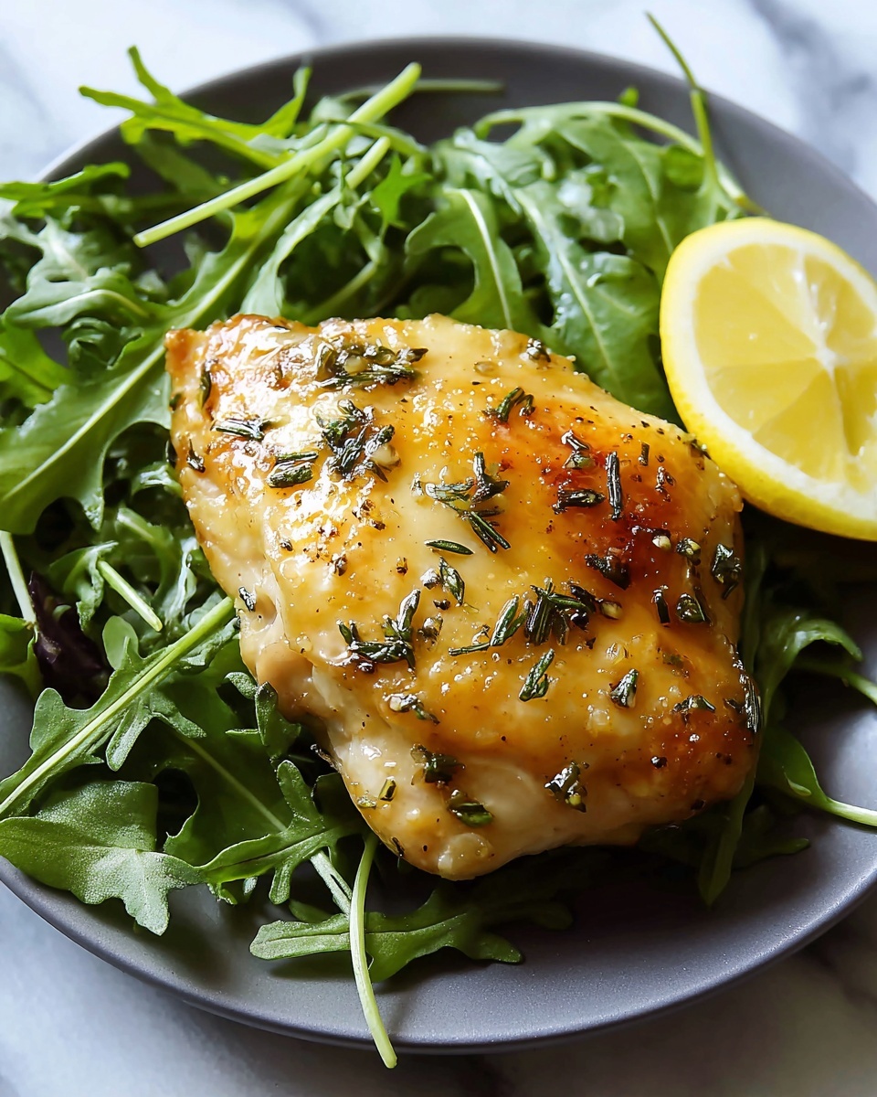Baked Greek Lemon Chicken Recipe - Recipe Image