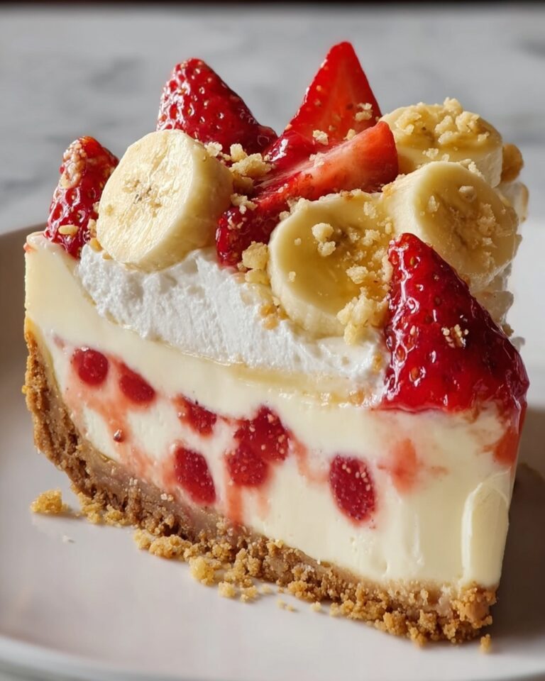 Strawberry Banana Cream Pie Recipe