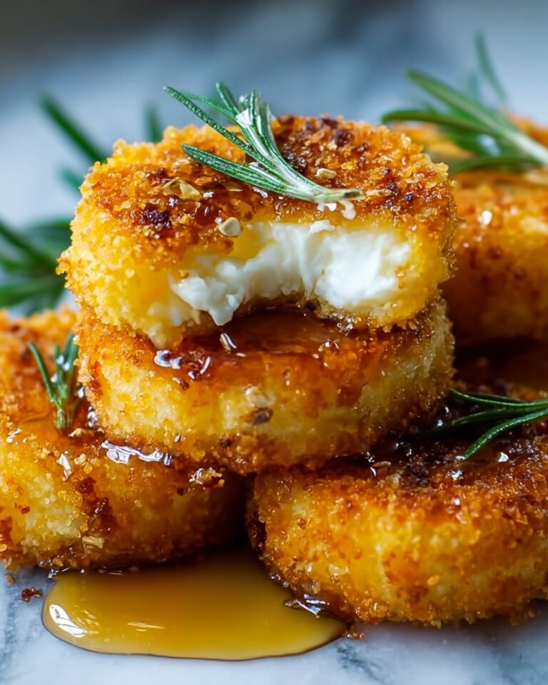 Fried Goat Cheese Balls with Spicy Sage Honey Recipe