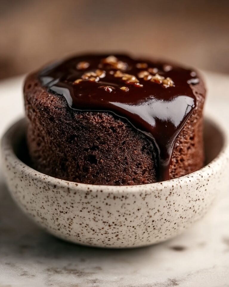 Flourless Chocolate Mug Brownie Recipe