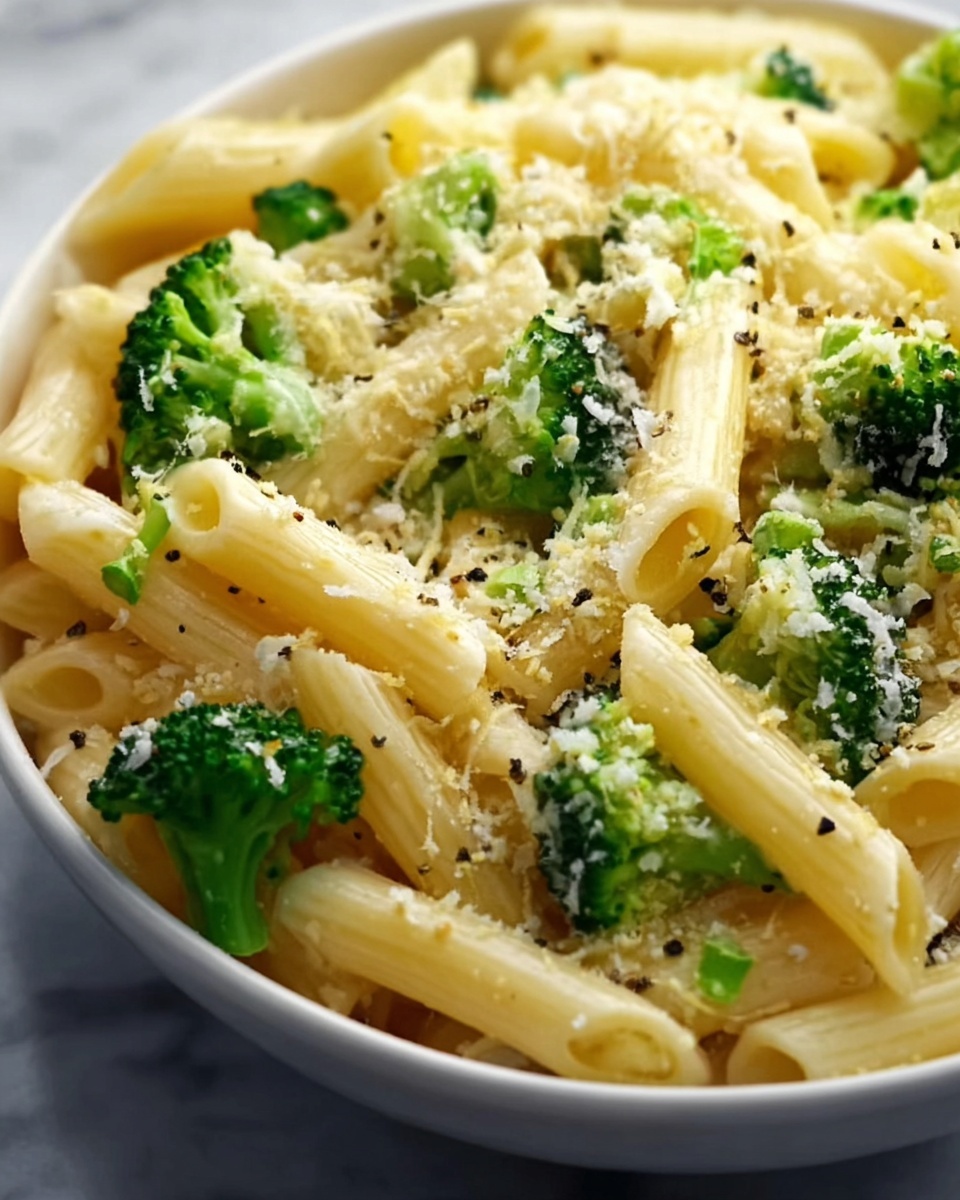 Quick Broccoli Pasta: Creamy & Cheesy Delight Recipe - Recipe Image