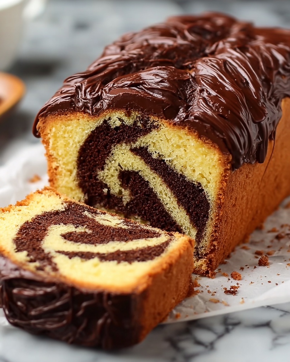 Delicious Marble Cake Recipe - Recipe Image