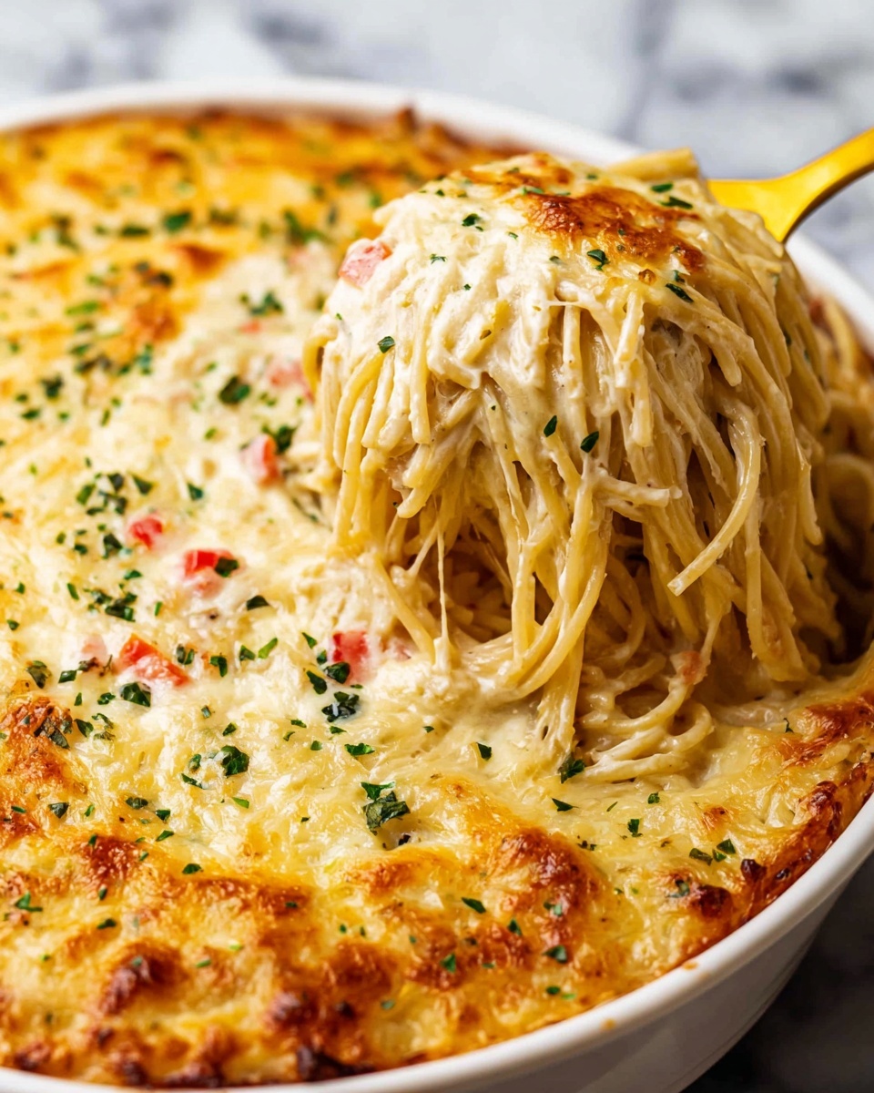 Easy Chicken Spaghetti with Rotel Recipe - Recipe Image