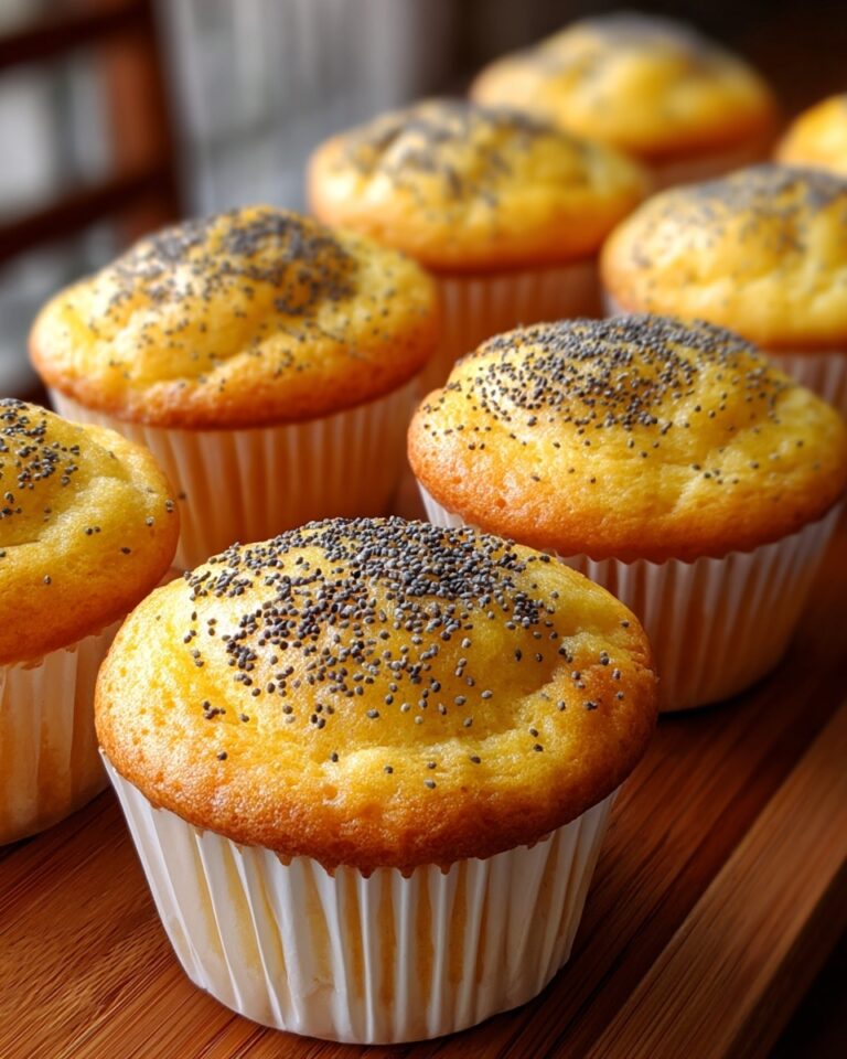 Homemade Lemon Poppyseed Muffins Recipe
