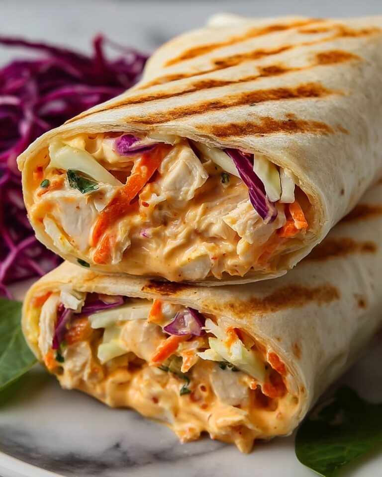 Crunchy Southwestern Chicken Wrap Recipe