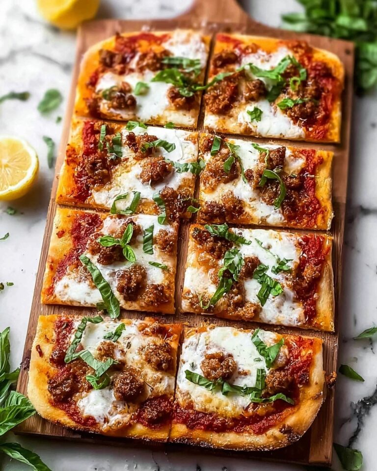 Tandoori Chicken Garlic Bread with Melty Mozzarella Recipe