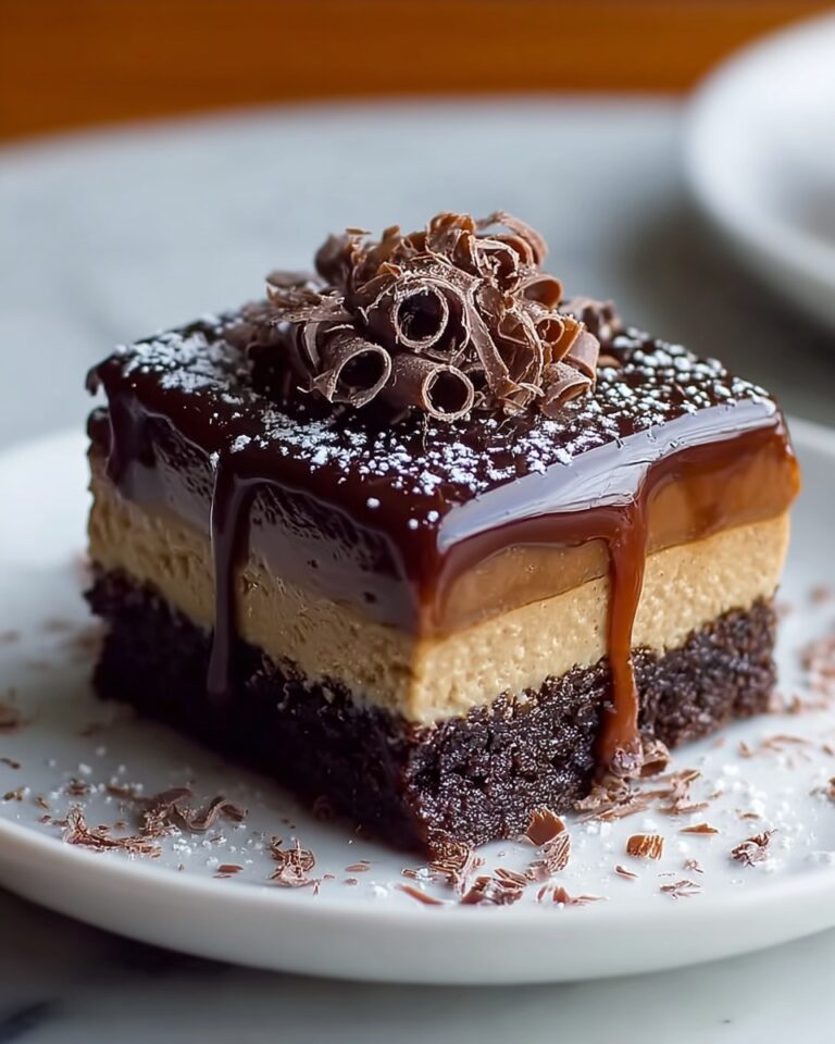Chocolate Caramel Delight Squares Recipe