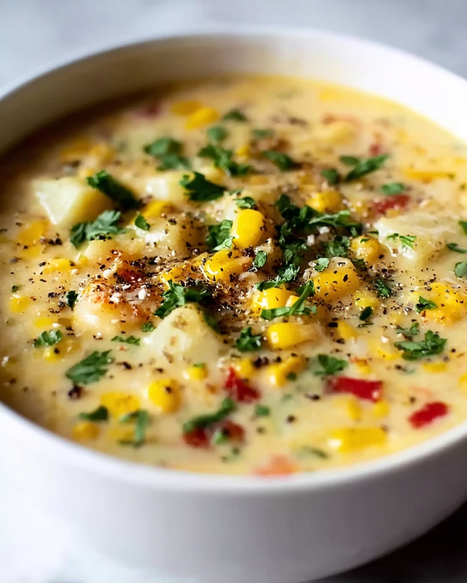 Summer Corn and Zucchini Chowder Recipe - Recipe Image