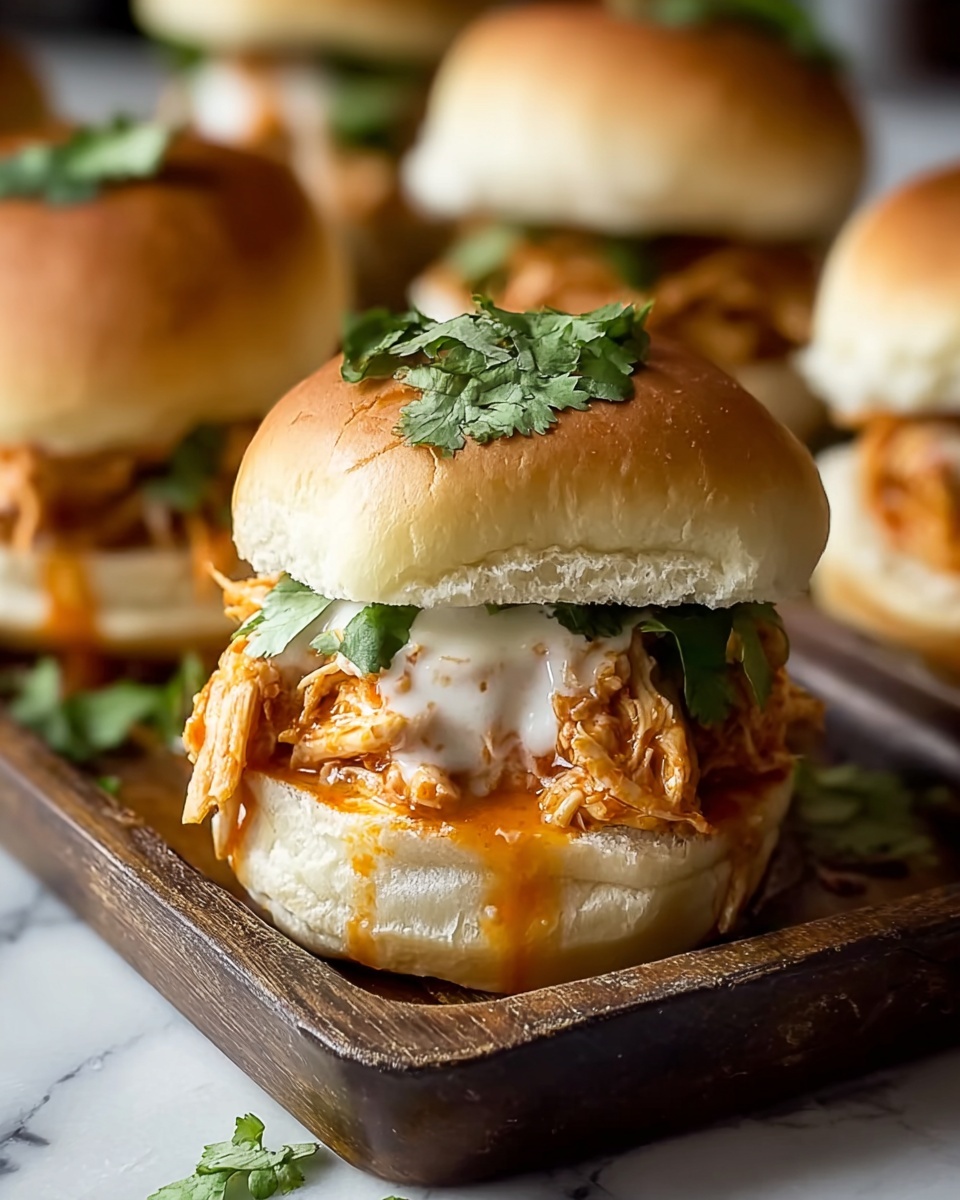 Buffalo Chicken Sliders: A Game Day Favorite Recipe - Recipe Image