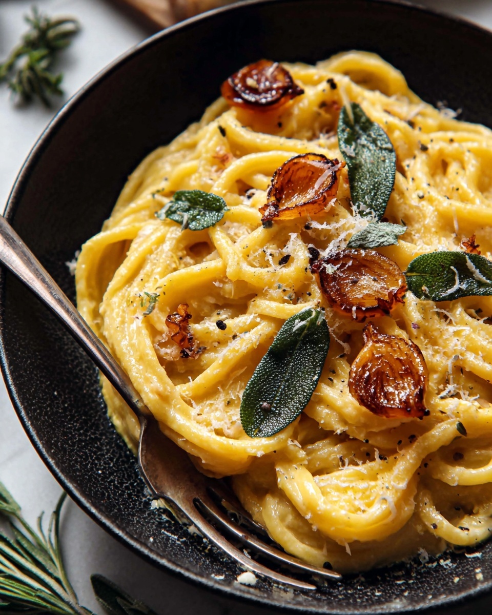 Roasted Butternut Squash and Sage Pasta Recipe - Recipe Image