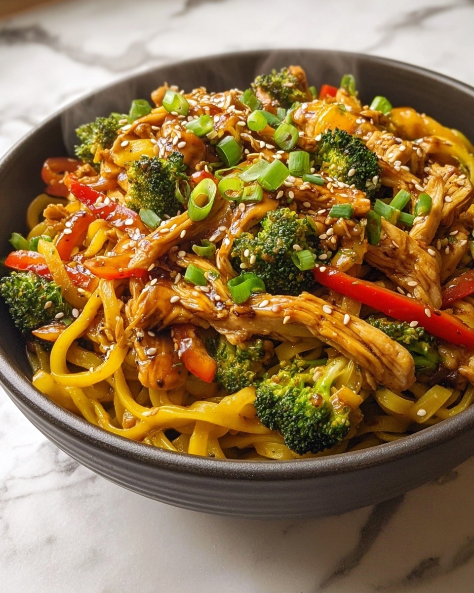 Chicken Teriyaki Noodles: An Easy and Delicious Recipe - Recipe Image