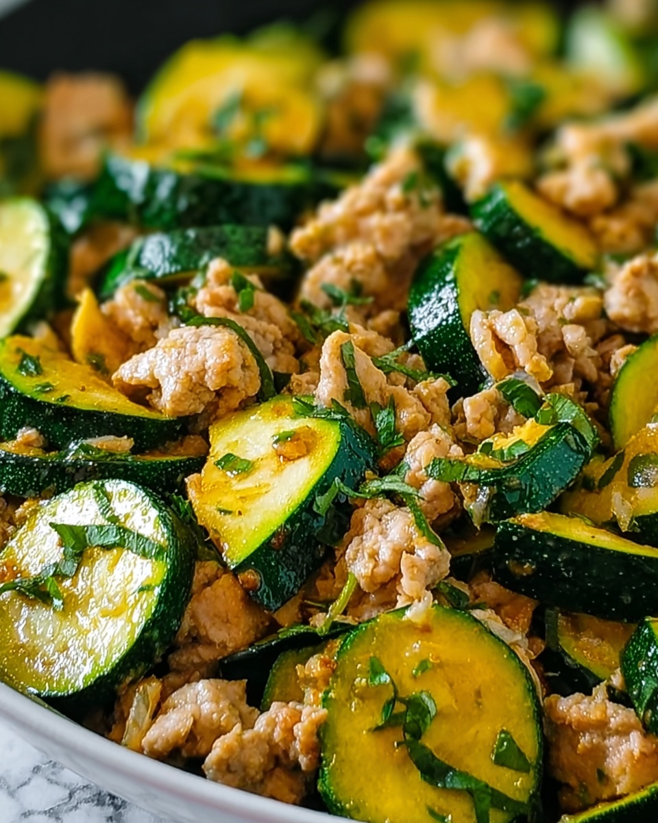 Ground Turkey Zucchini Skillet Recipe - Recipe Image