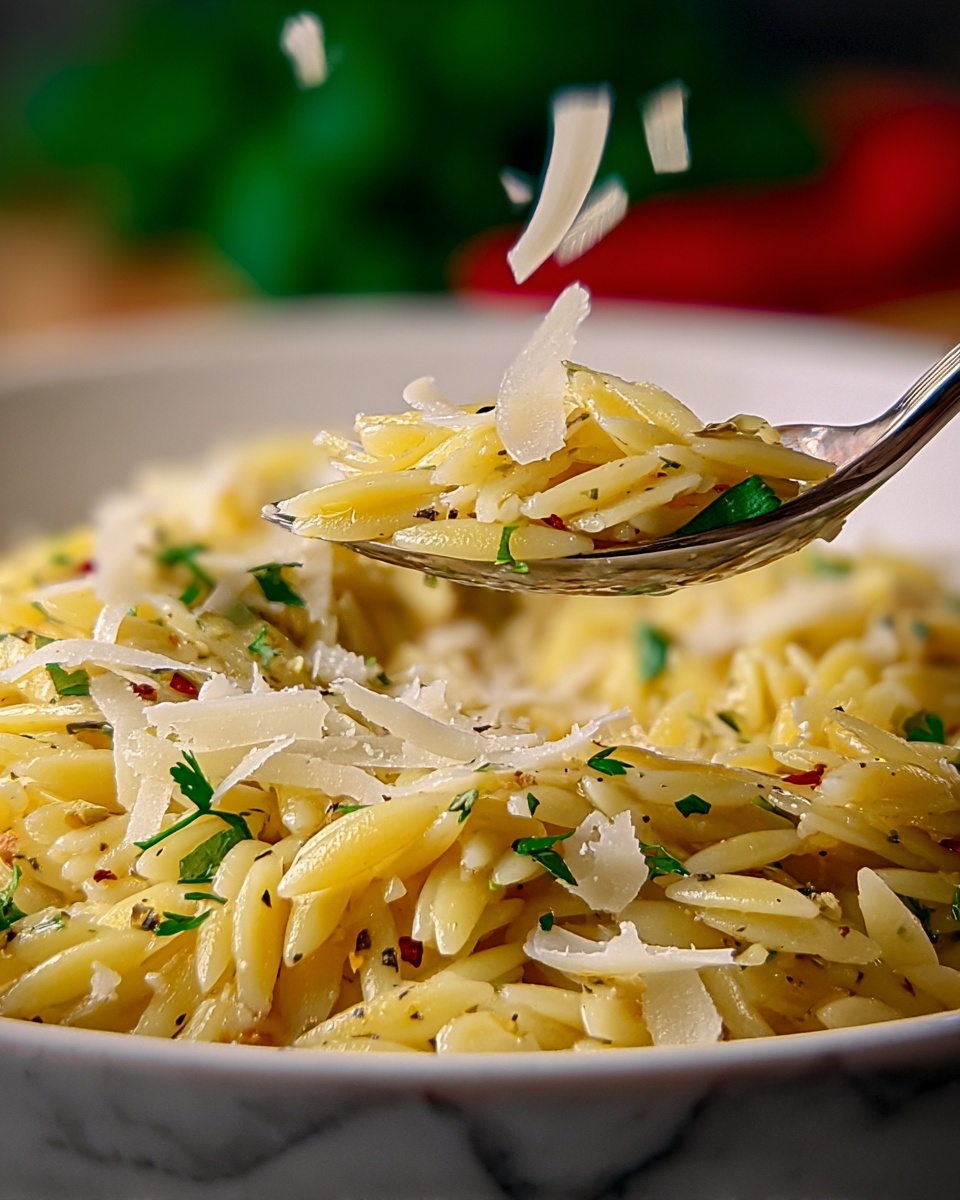 Orzo with Lemon, Artichokes, and Feta Recipe - Recipe Image