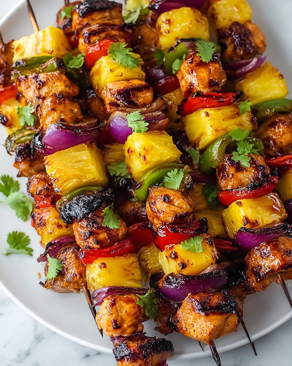 Hawaiian Chicken Kebabs Recipe - Recipe Image