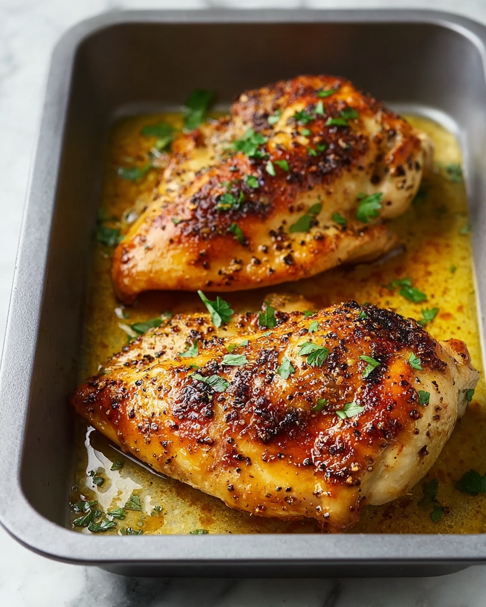 Crispy Oven-Baked Split Chicken Breast Recipe - Recipe Image