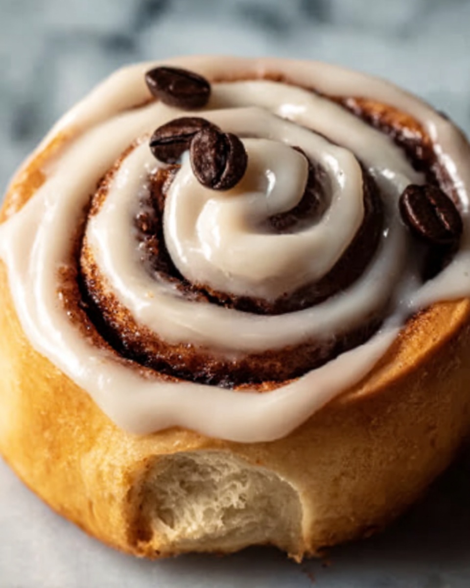 Coffee Cinnamon Rolls with Light Brown Coffee Frosting Recipe - Recipe Image