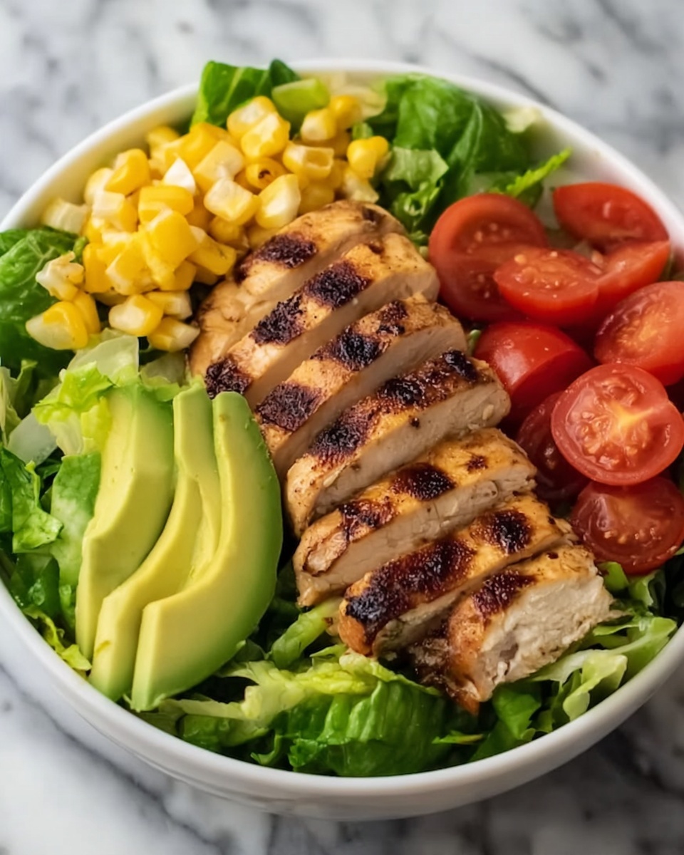 Grilled Chicken Salad Recipe - Recipe Image