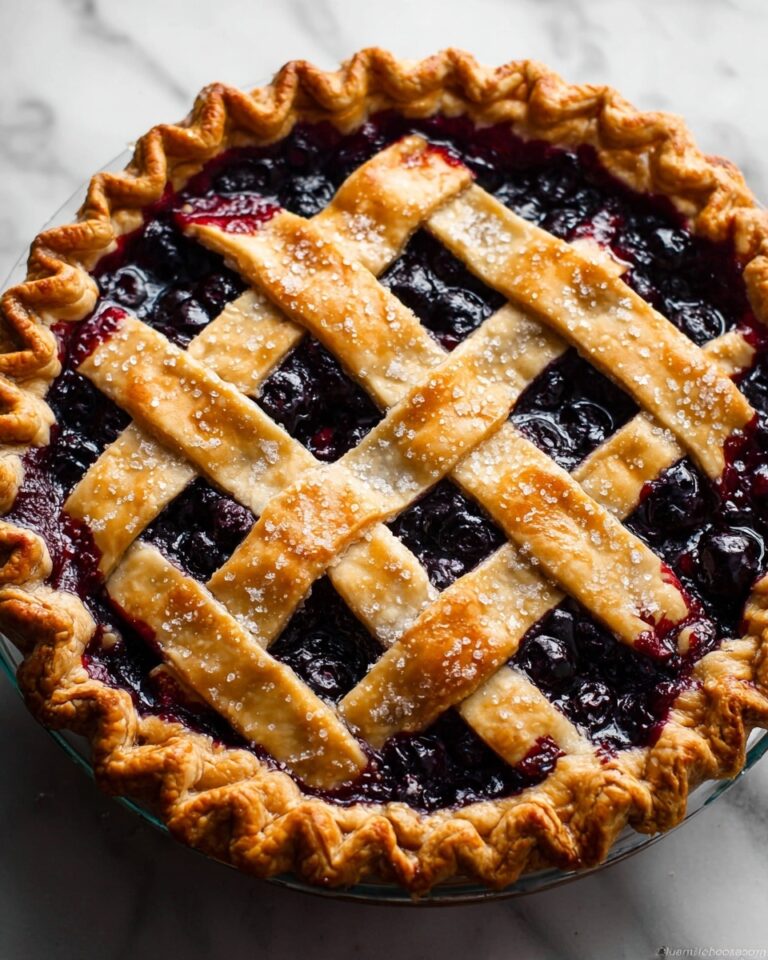 The Ultimate Blueberry Pie Recipe for Pure Homemade Bliss Recipe