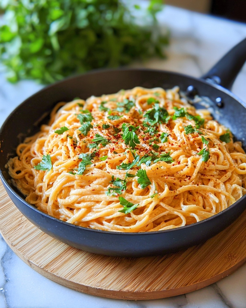 Creamy Red Pepper Alfredo Sauce: A Delicious Twist on Classic Pasta Dishes Recipe - Recipe Image