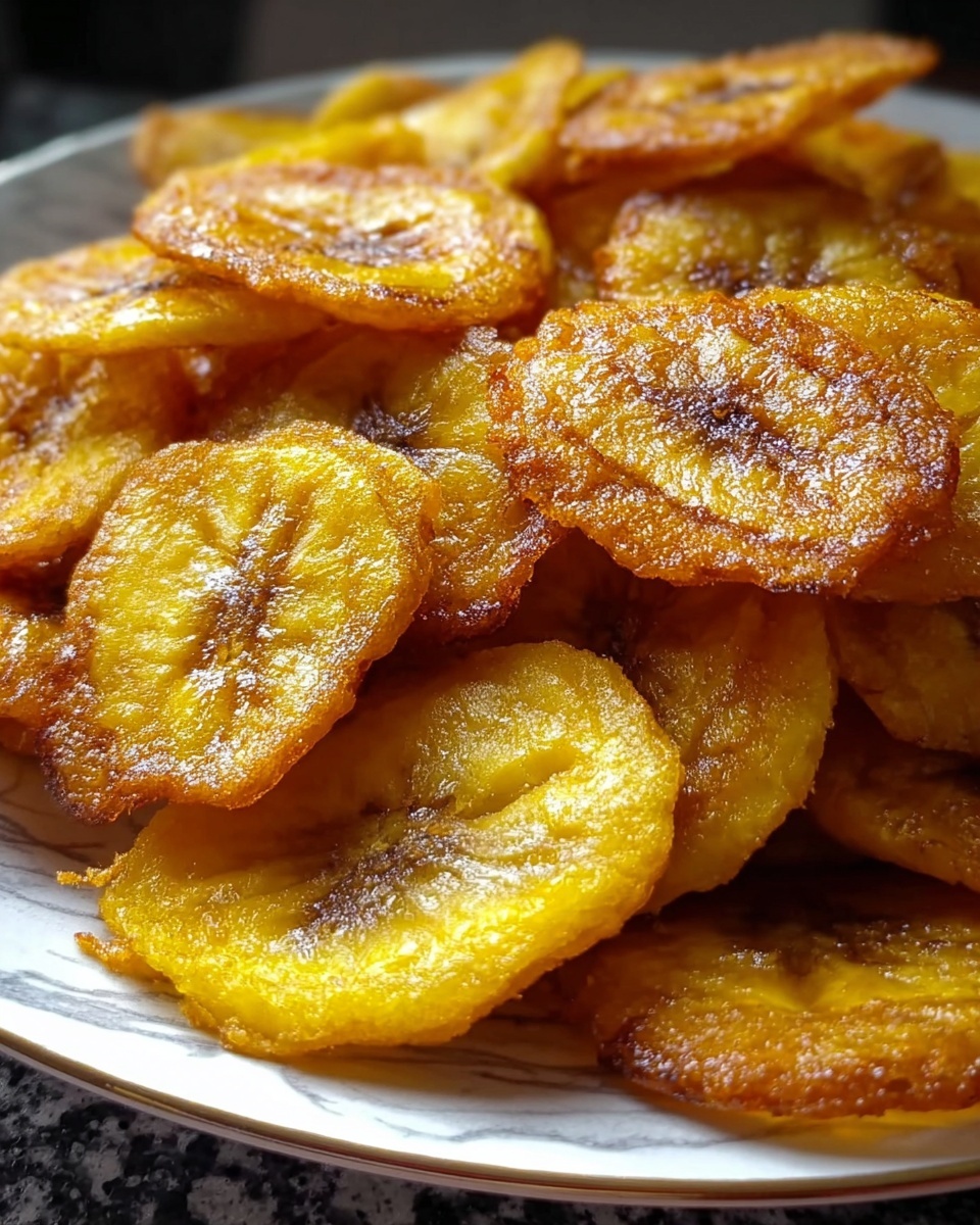 Crispy Tostones: How to Make Perfect Twice-Fried Green Plantains Recipe - Recipe Image