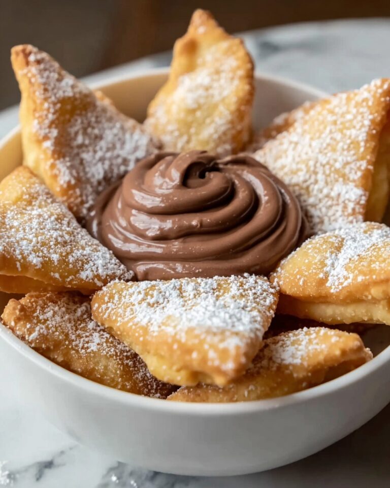 Baked Churro Chips with Chocolate Ganache Dip Recipe