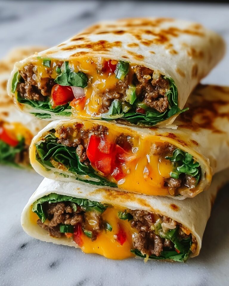 Best Vegan Cheeseburger Wraps Recipe