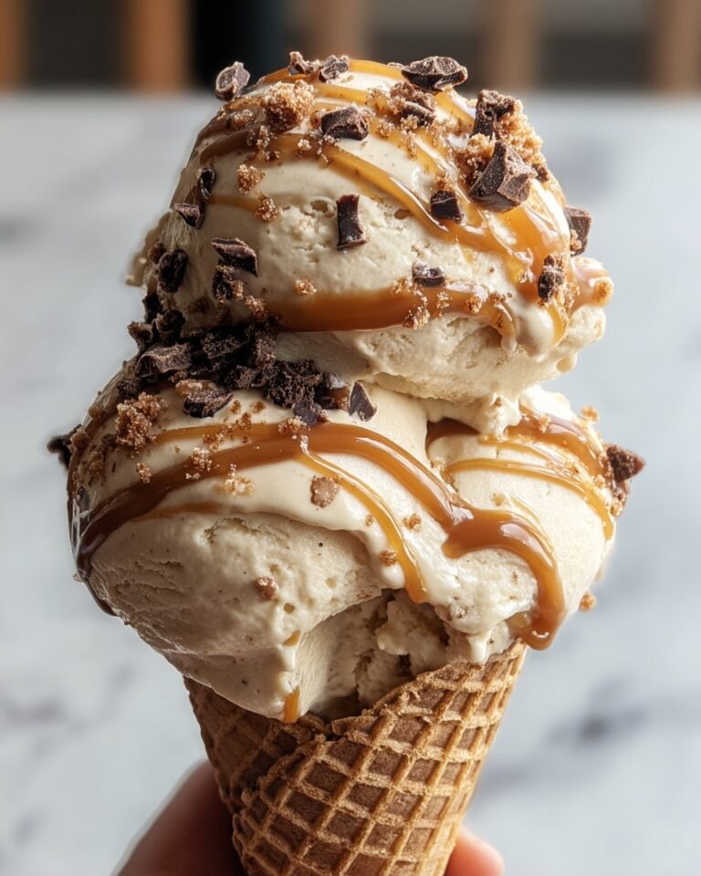 Homemade Salted Caramel Ice Cream Recipe