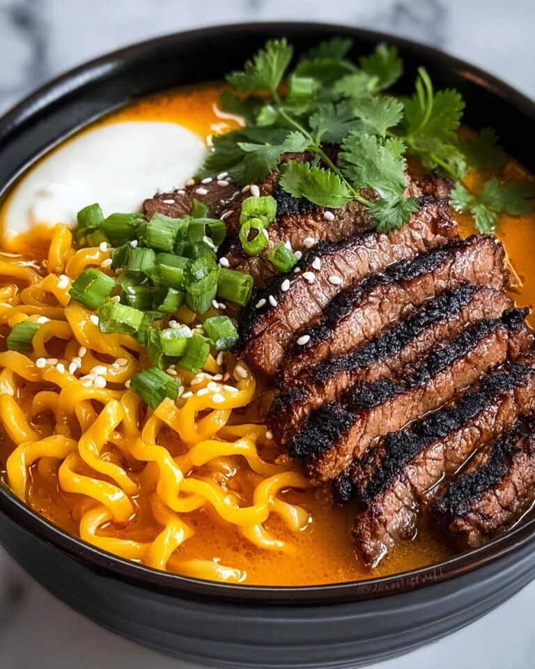 Spicy Korean Ramen Beef Recipe