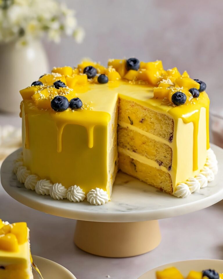 Mango Mousse Cake Recipe