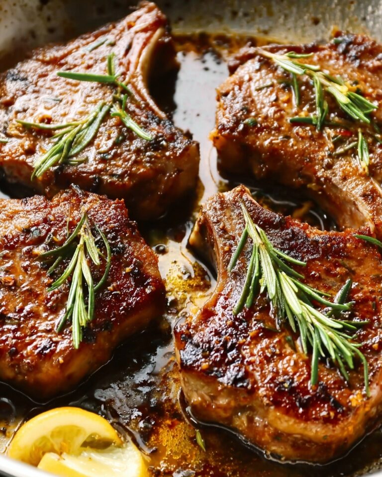 Rosemary Lamb Chops Recipe
