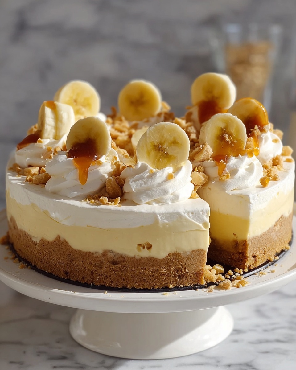 Banana Pudding Cheesecake Recipe - Recipe Image