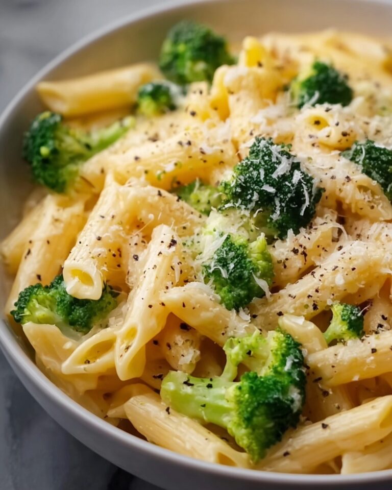 Quick Broccoli Pasta: Creamy & Cheesy Delight Recipe