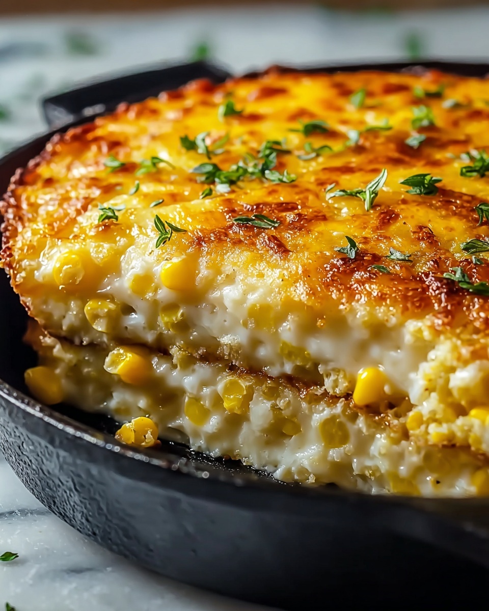 Cream Cheese Corn Casserole Recipe - Recipe Image